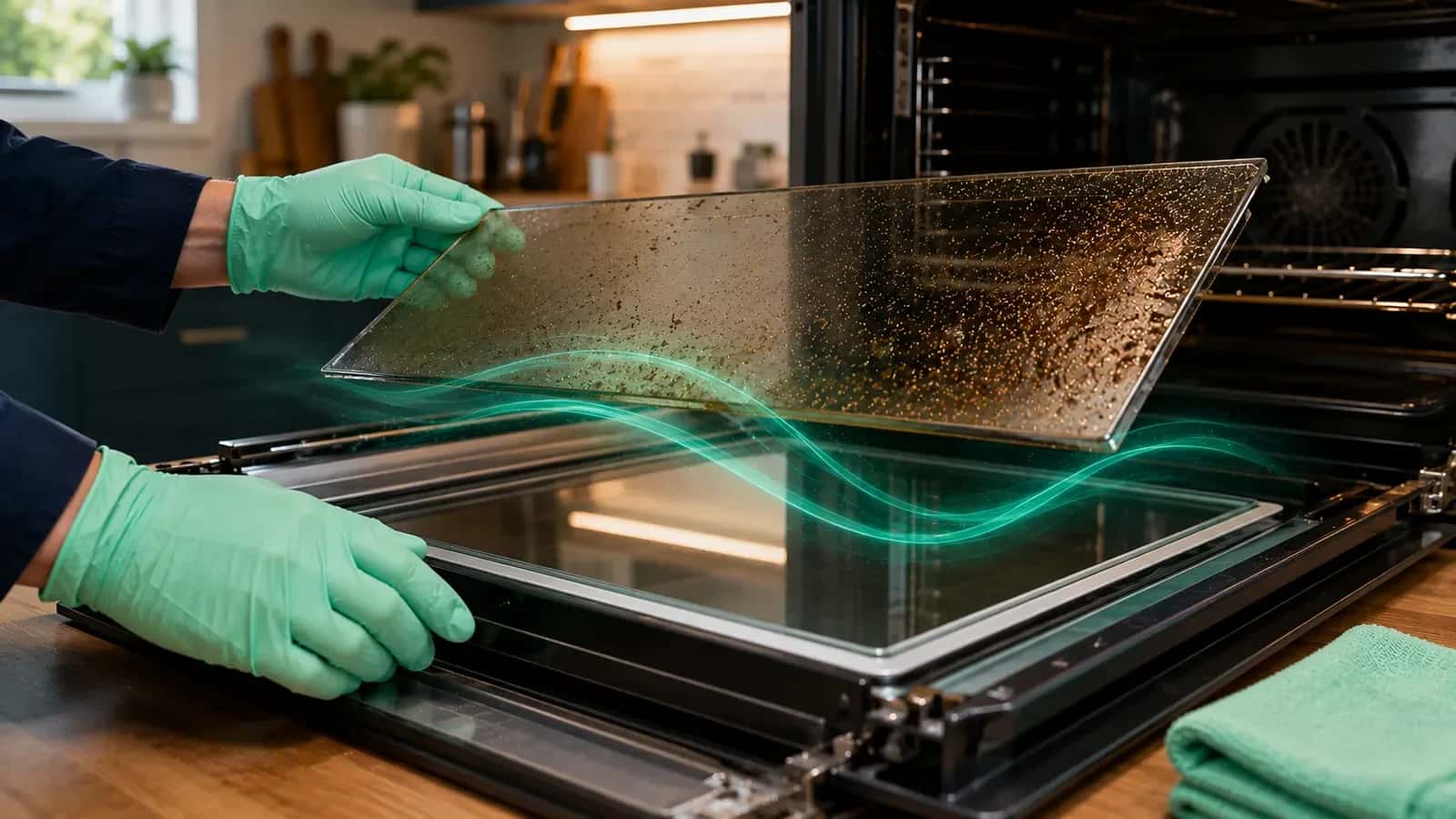 How to Clean Your Oven Door Glass (Including the Inside Panels)