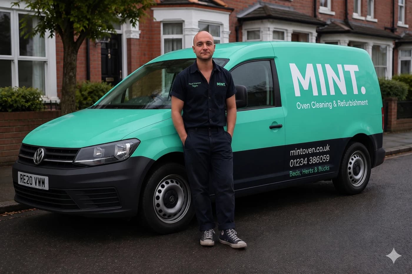 The MINT Oven Cleaning team based in Bedford, Bedfordshire