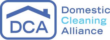 Domestic Cleaning Alliance accredited member badge